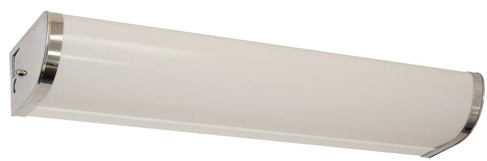 Liteco Polished Chrome 24-1/2 in. 18W 120/277V 2-Light LED Vanity Strip 