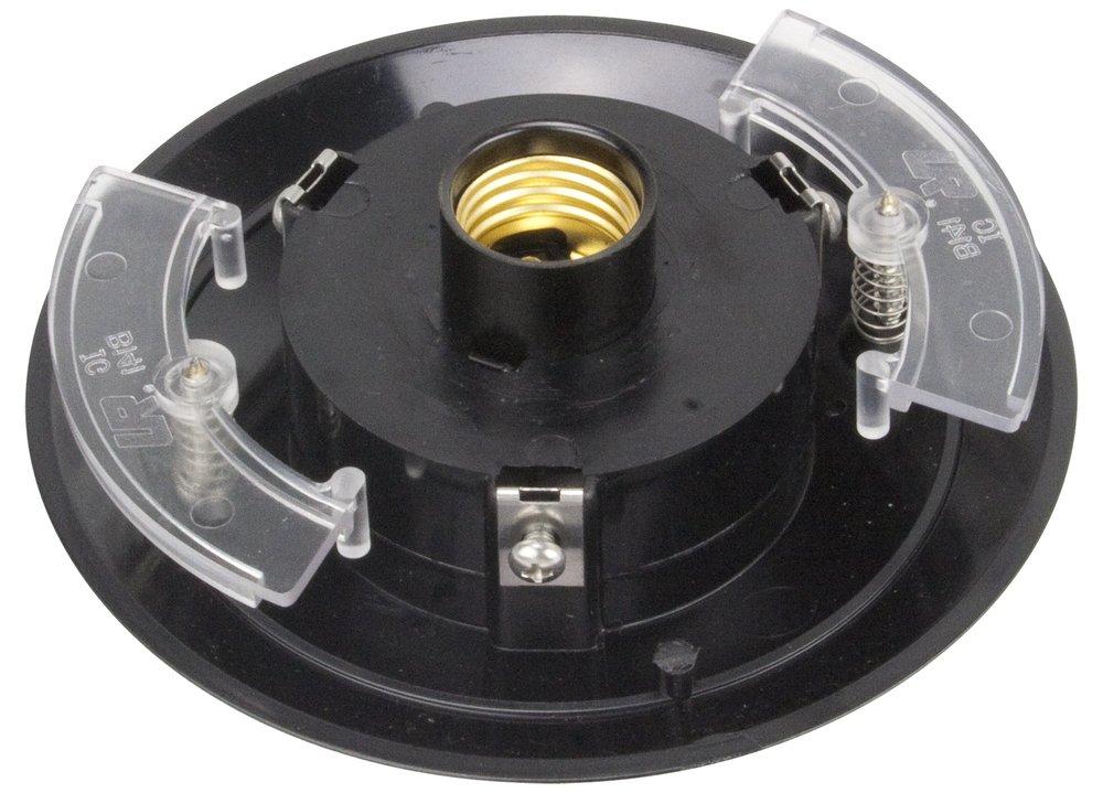 Liteco Black 60W 1-Light Incandescent Medium E-26 Polycarbonate Post Top Fitter 