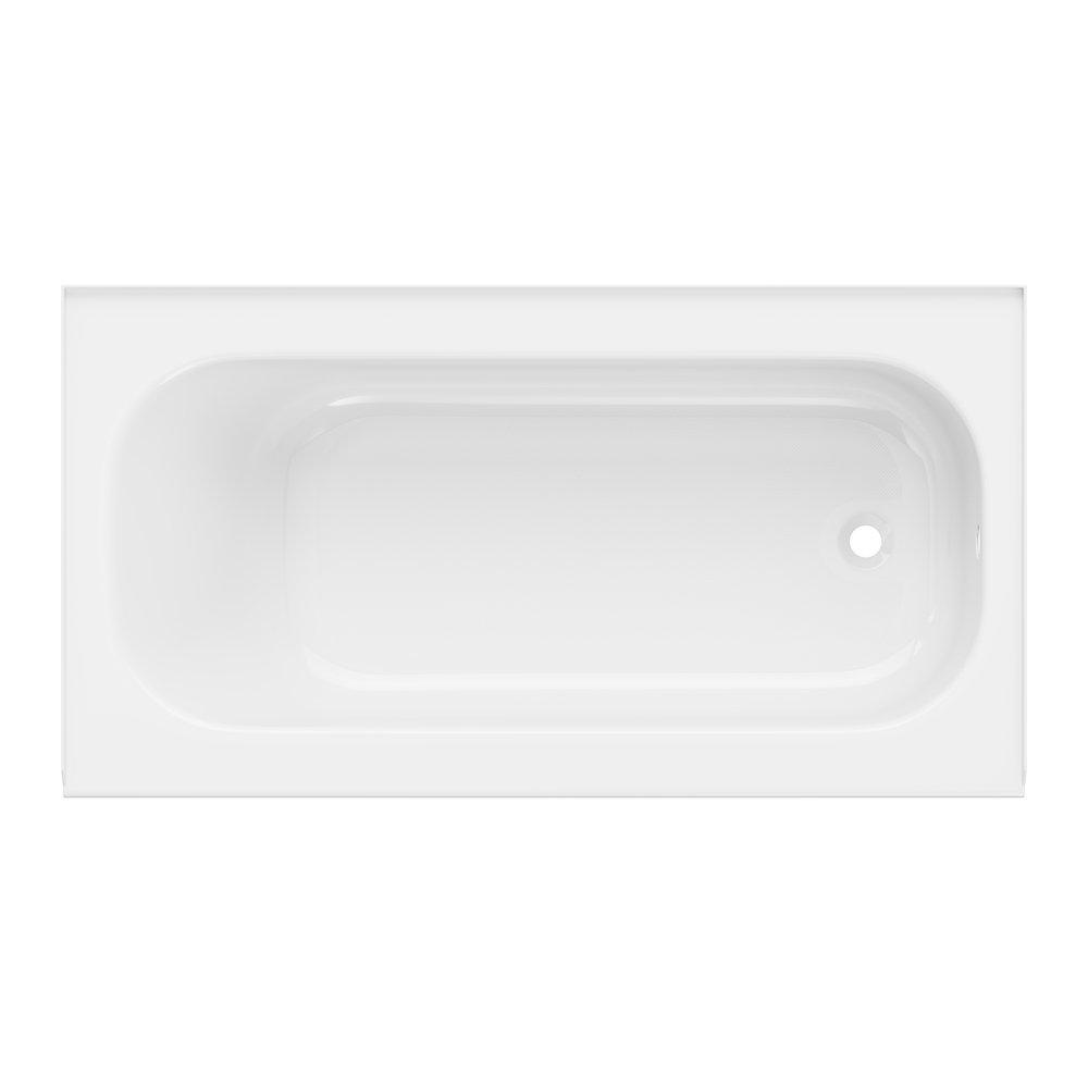 PROFLO&reg; White 60 x 32 in. Soaker Alcove Bathtub with Right Drain 