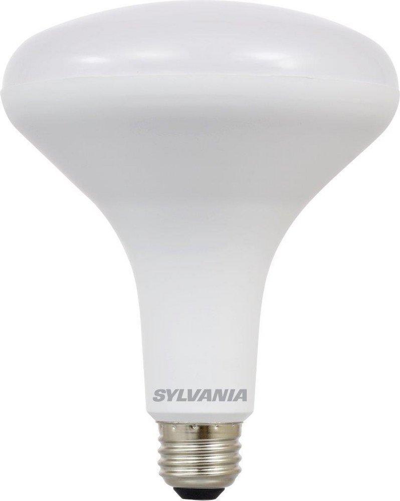 Sylvania Frosted BR40 LED Bulb Medium E-26 Base 5000 Kelvin Dimmable (2 Pack) 120V in Frosted 
