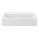 PROFLO&reg; White 60 x 32 in. Soaker Alcove Bathtub with Left Drain 