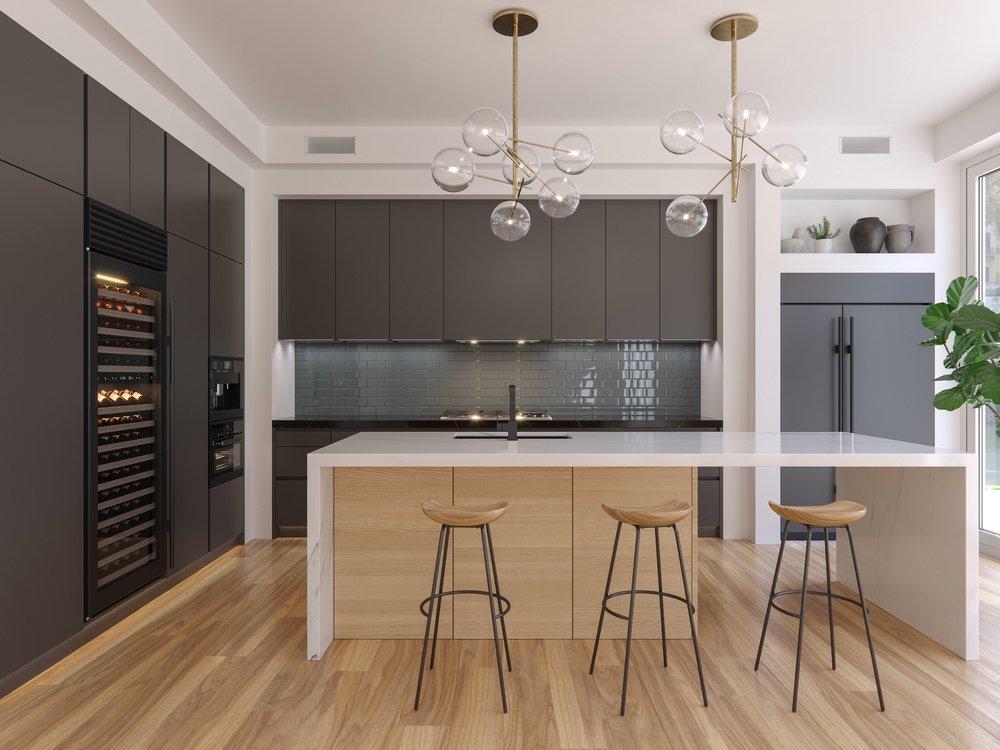 Pfister Matte Black Single Handle Pull Out Kitchen Faucet 