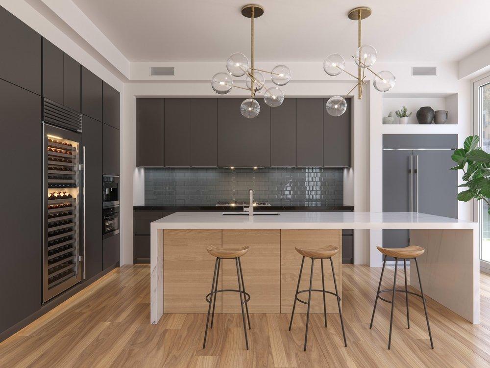 Pfister Matte Black Single Handle Pull Out Kitchen Faucet 