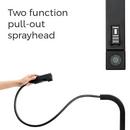 Pfister Matte Black Single Handle Pull Out Kitchen Faucet 