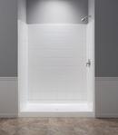 60 x 30 x 73-1/4 in. Shower Wall in White