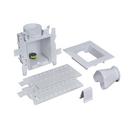 Oatey&reg; White 3-19/50 x 8 x 4-17/20 in. Washing Machine Brass Adapter 