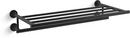 KOHLER Matte Black 24 in. Towel Holder 