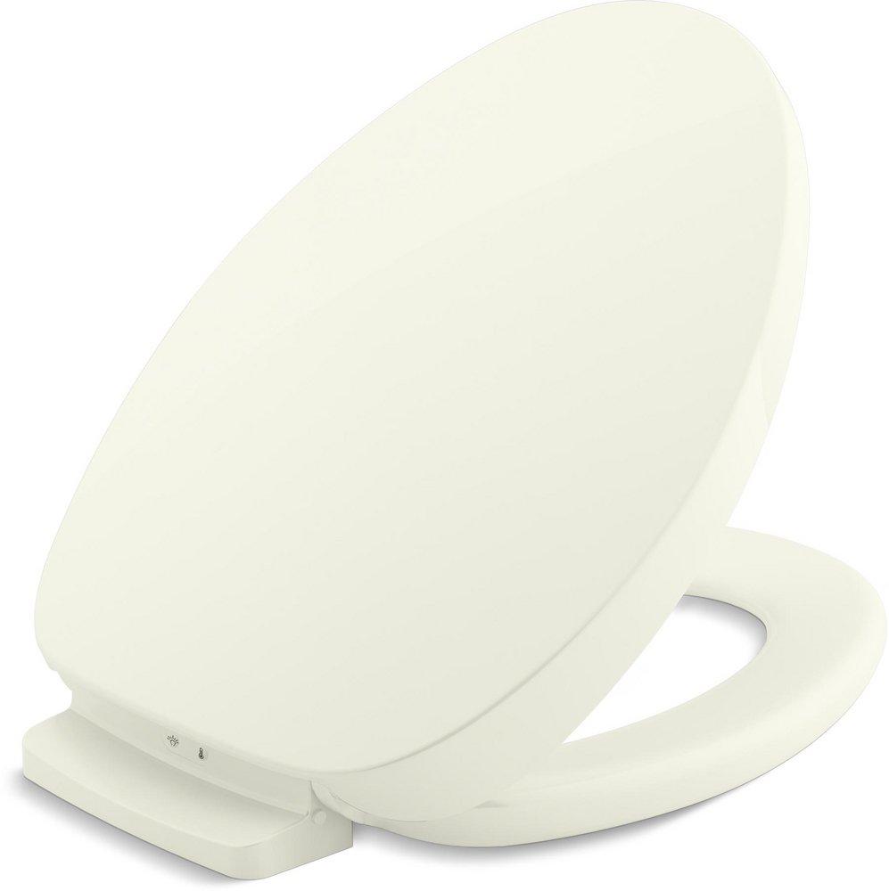 KOHLER Biscuit Elongated Closed Front with Cover Toilet Seat 