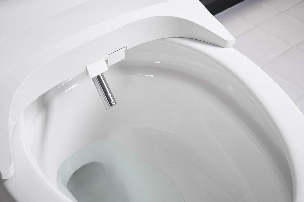 KOHLER White Elongated Closed Front with Cover Toilet Seat 