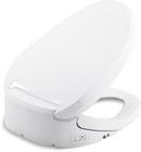 KOHLER White Elongated Closed Front with Cover Toilet Seat 