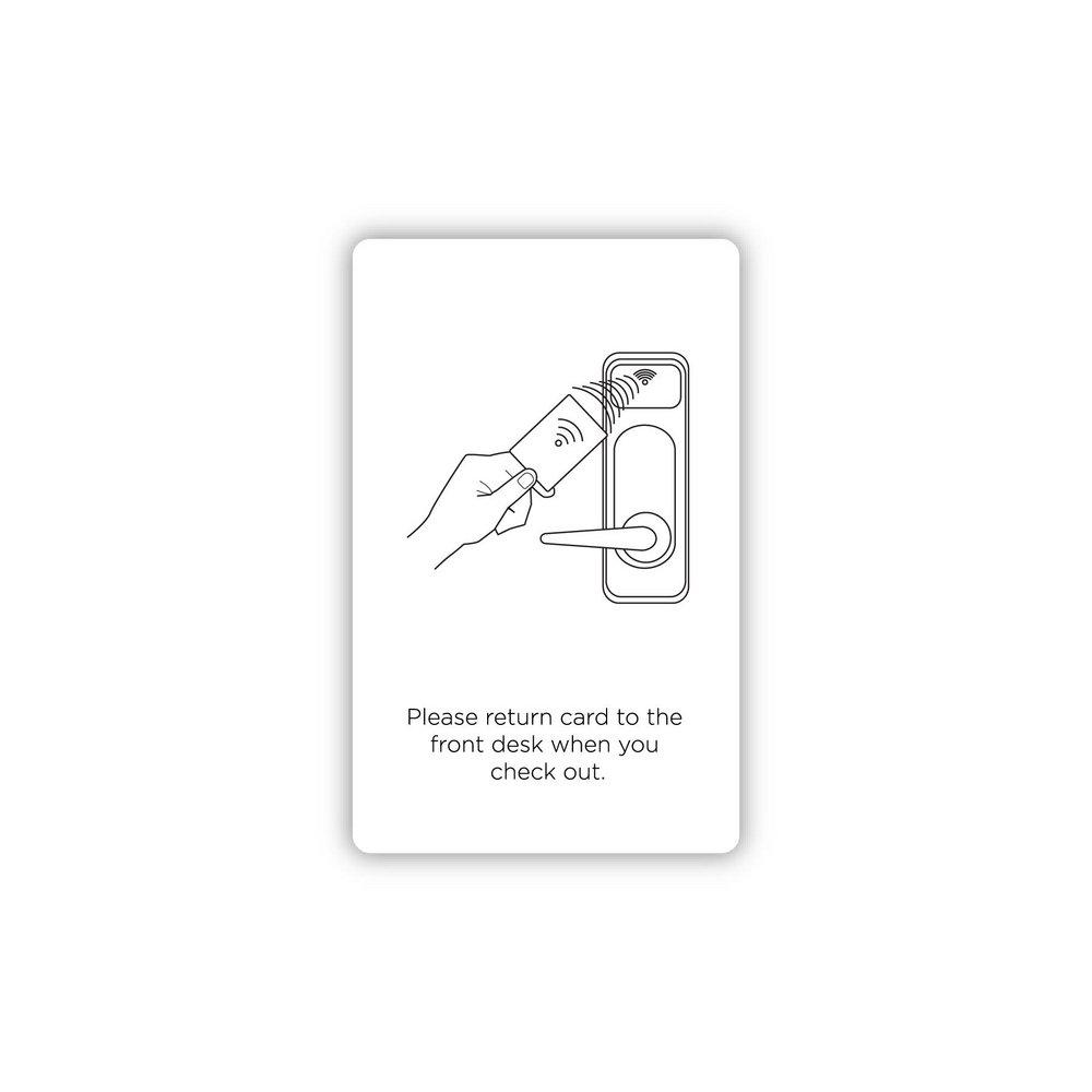 RDI USA PVC Generic RFID Key Card 