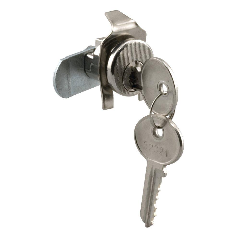 Nickel Plated Mailbox Lock 