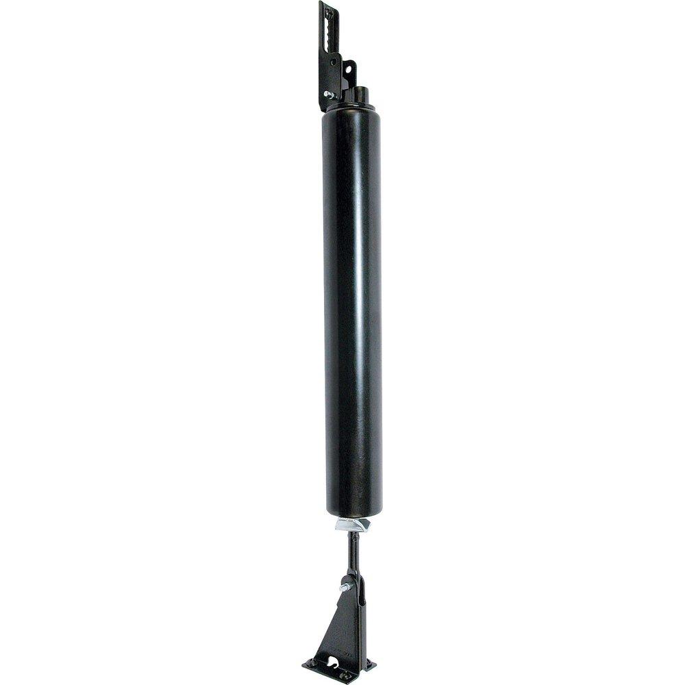 Black 1-1/2 x 10-1/2 in. Heavy Duty Barrel Pneumatic Storm Door Closer 
