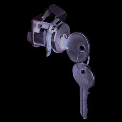 Mailbox Lock in Nickel Plated
