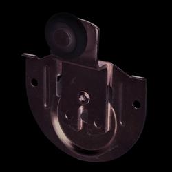 7/8 in. Sliding Back Roller in Aluminum (Pack of 2)