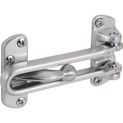 Swing Bar Door Lock in Polished Chrome