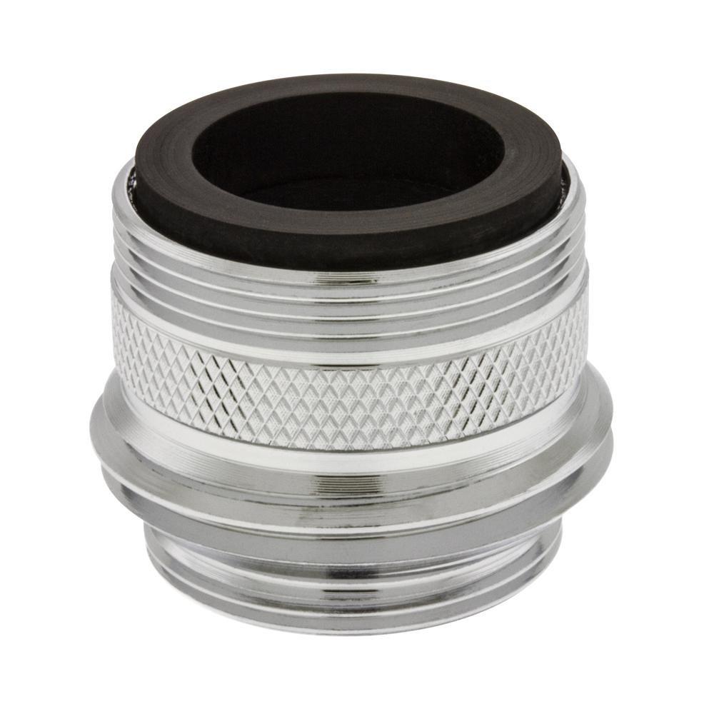 Neoperl Polished Chrome 15/16 x 55/64 x 27-3/4 in. Female x Male Brass and EPDM Faucet Adapter 