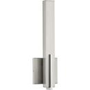 16W 1-Light LED Wall Sconce in Brushed Nickel