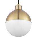 Progress Lighting Brushed Bronze P500147-109-30 1-9W LED PENDANT 