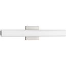 Progress Lighting Brushed Nickel 35W 1-Light Integrated LED Vanity Fixture 
