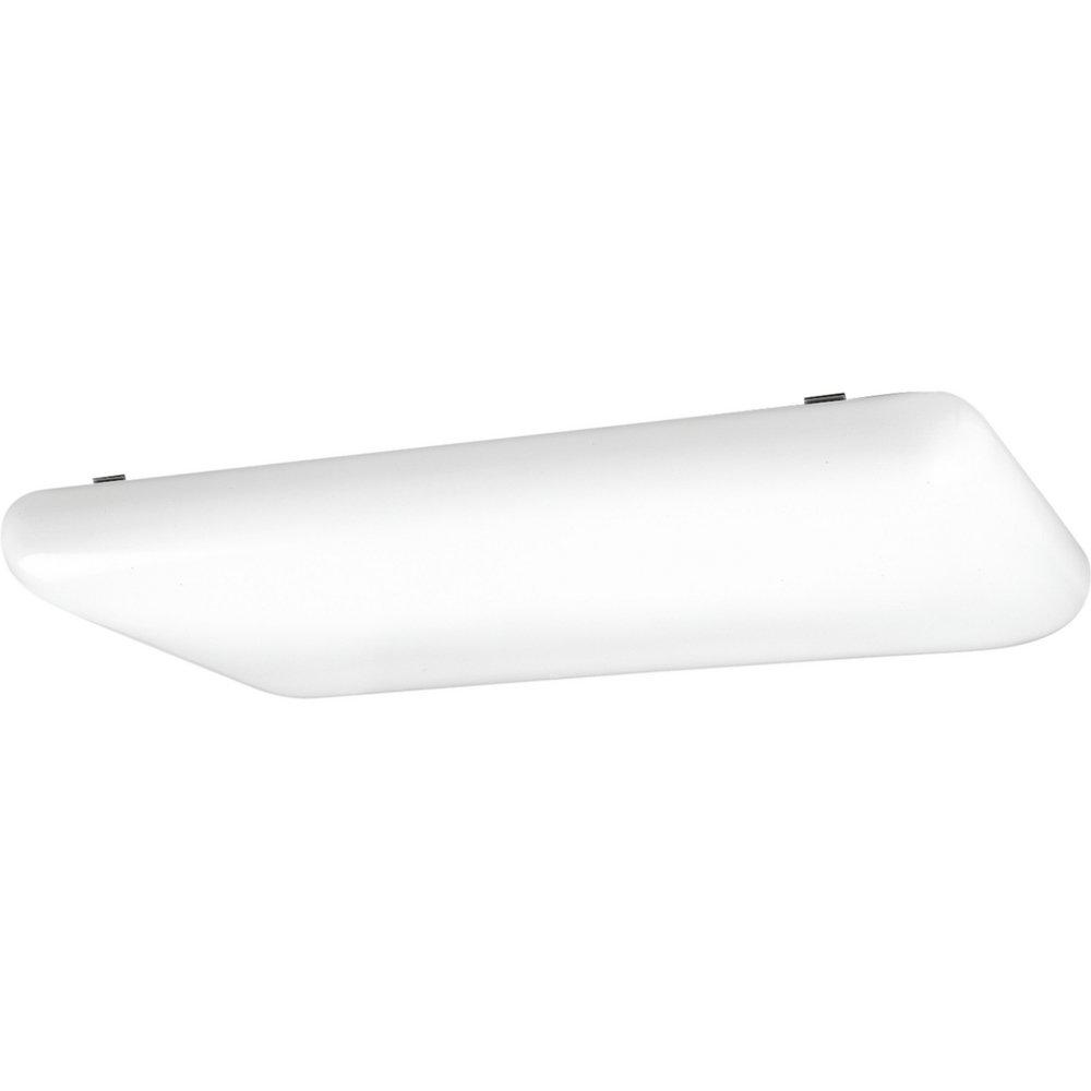 Progress Lighting White 27W 1-Light LED Flush Mount Ceiling Fixture 
