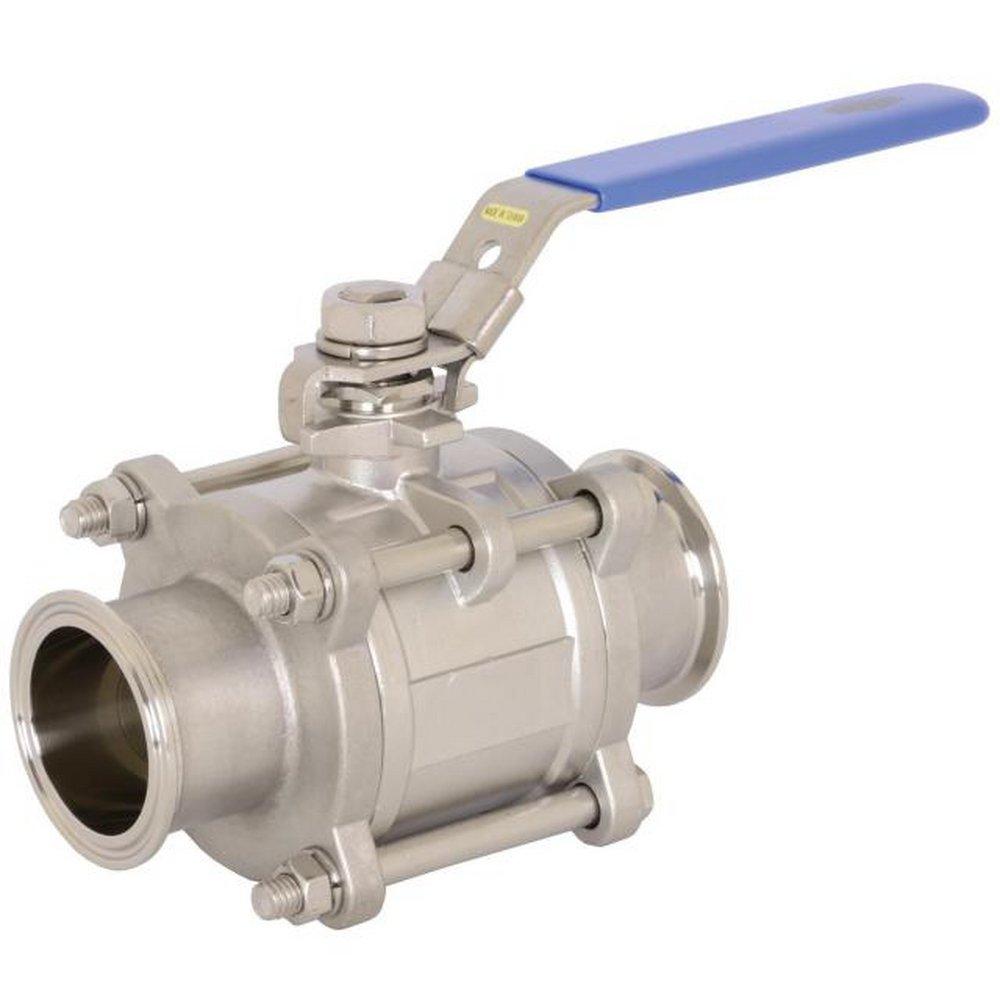 Dixon Valve & Coupling Stainless Steel Full Port Clamp 800# Ball Valve 