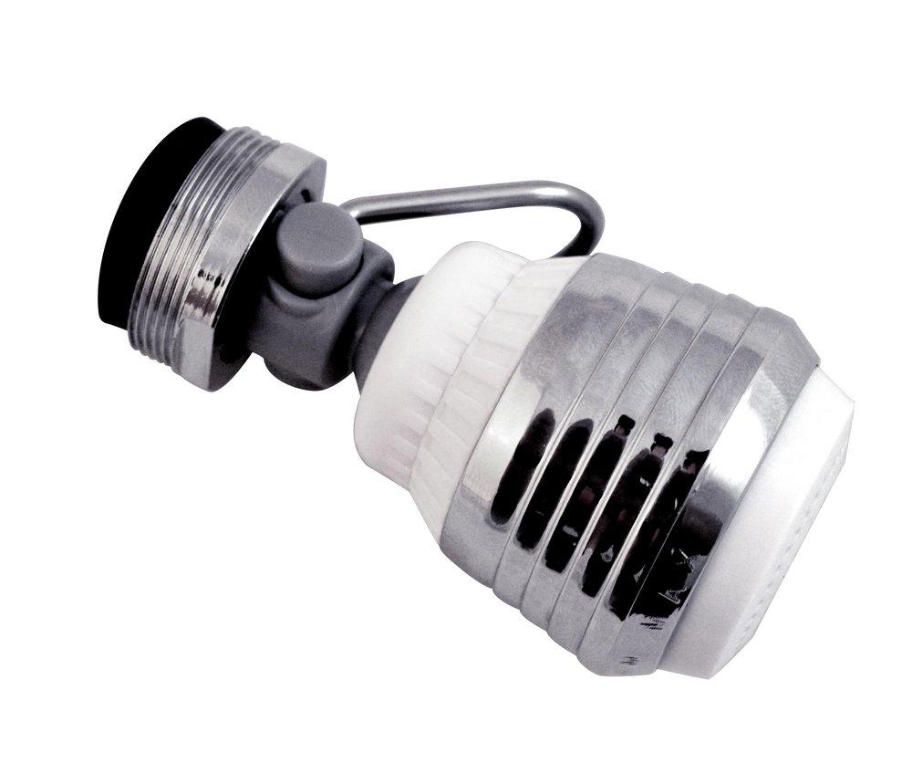 Niagara Chrome/White Dual Threaded Aerator 