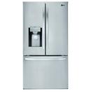 35-3/4 in. 26.2 cu. ft. French Door Refrigerator in PrintProof™ Stainless Steel