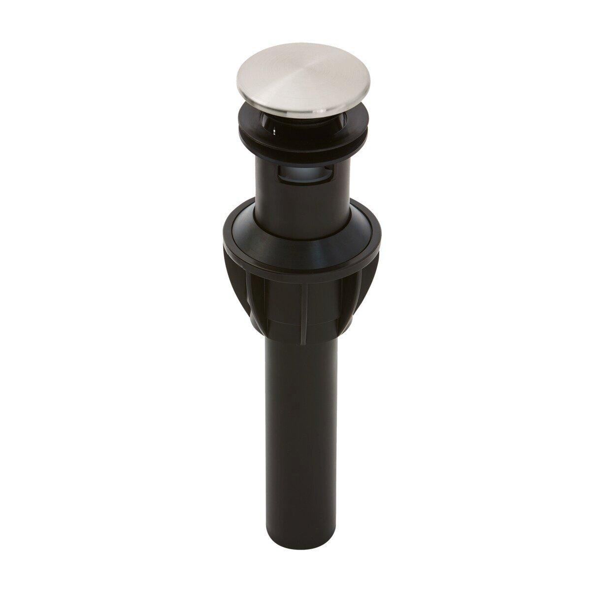 Pfister Brushed Nickel 1-1/4 in. Brass Drain Assembly 