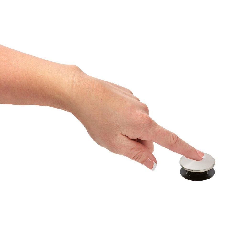 Pfister Brushed Nickel 1-1/4 in. Brass Drain Assembly 