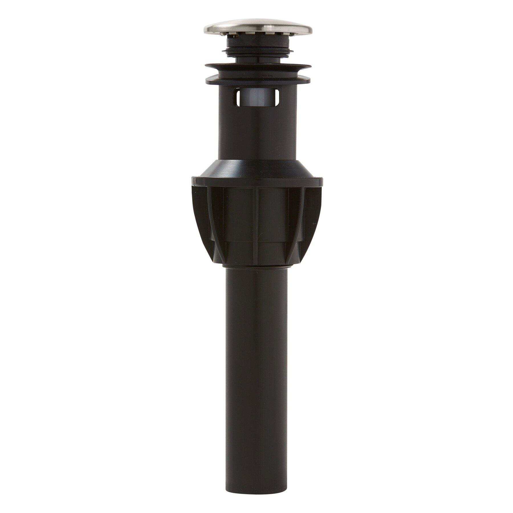 Pfister Brushed Nickel 1-1/4 in. Brass Drain Assembly 