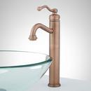 Single Handle Bathroom Sink Faucet in Oil Rubbed Bronze Lever