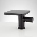 Single Handle Vessel Filler Bathroom Sink Faucet in Black