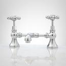Two Handle Bathroom Sink Faucet in Chrome