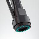 Signature Hardware Black Three Handle Pull Down Kitchen Faucet 