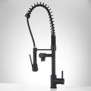 Single Handle Pull Down Kitchen Faucet in Black
