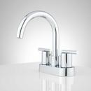 Signature Hardware Chrome Two Handle Centerset Bathroom Sink Faucet 