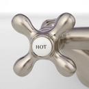 Signature Hardware Brushed Nickel Two Handle Wall Mount Filler 