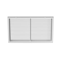 20 x 36 in. Grille Filter Grille in White