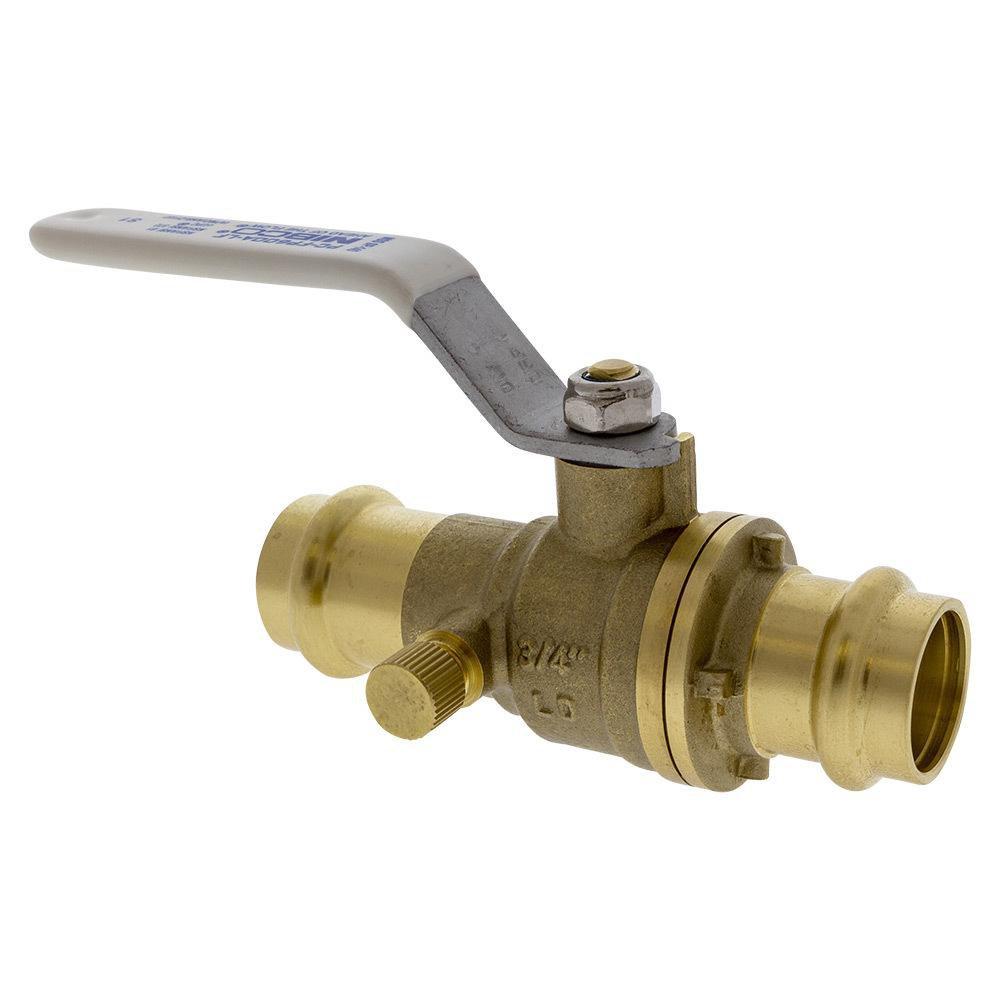 NIBCO Brass Full Port Female Press Ball Valve 