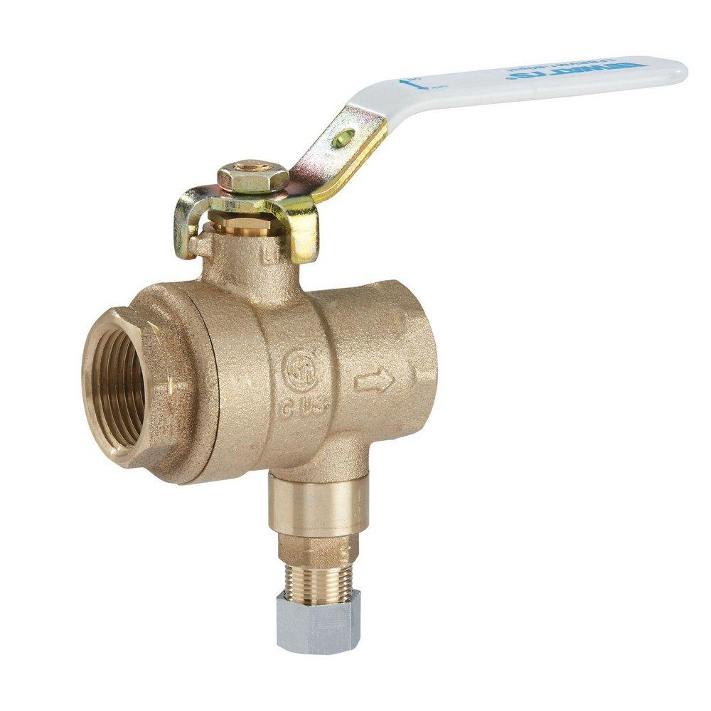 Watts Copper Alloy Full Port Threaded x Threaded x Compression Ball Valve 