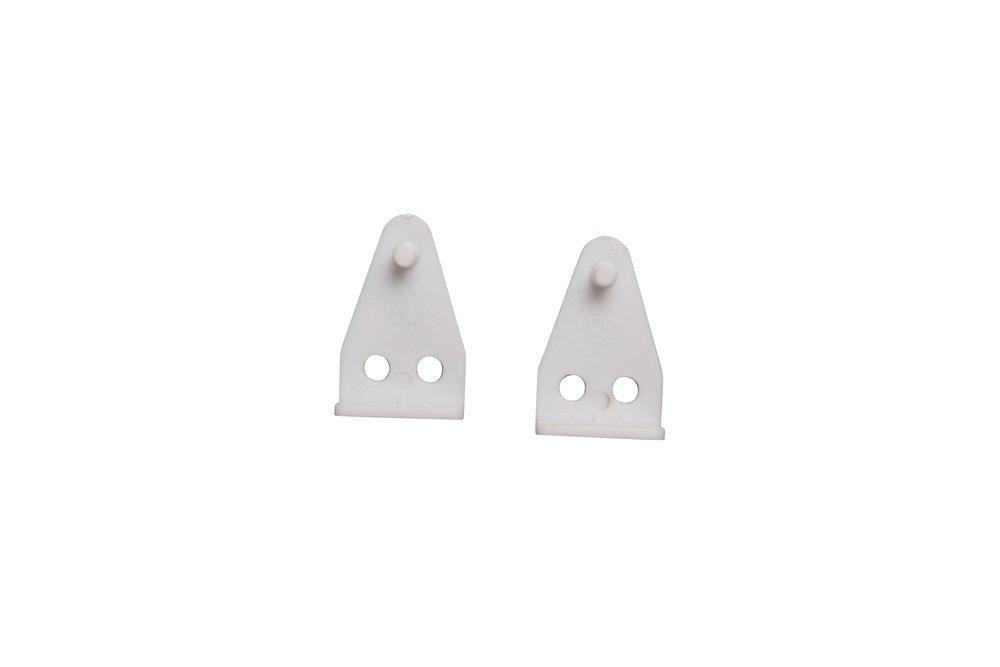Lotus & Windoware, Inc. White Plastic Bracket in White 