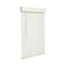 Lotus & Windoware, Inc. Off White 10 in. Faux Wood Window Covering in Soft White 