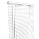Lotus & Windoware, Inc. White Cordless Vinyl Mini Blind, White 