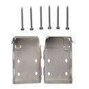 Lotus & Windoware, Inc. White Bracket Set 