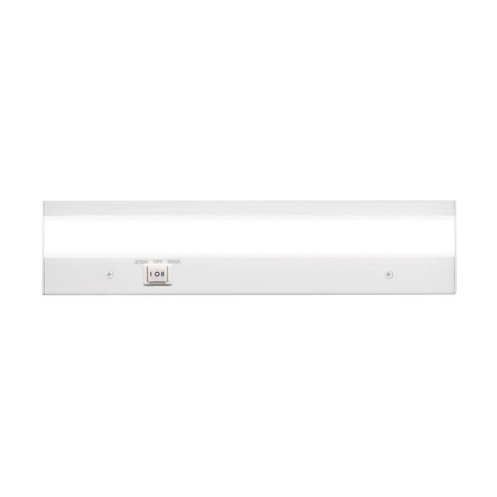 WAC Lighting White 12 in. 8W 1-Light LED Under Cabinet Lighting 