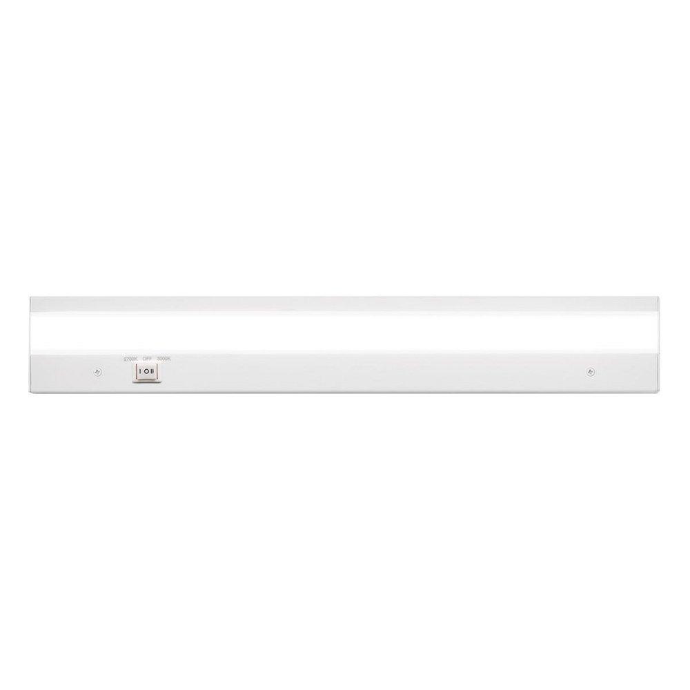 WAC Lighting White 18 in. 10W 1-Light LED Color Option Light Bar 