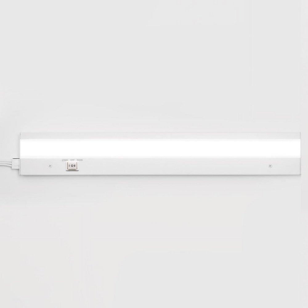WAC Lighting White 18 in. 10W 1-Light LED Color Option Light Bar 