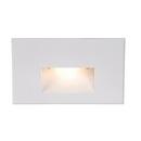 WAC Lighting White 3.9W 1-Light LED Step Light 
