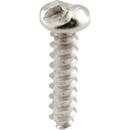 Chrome One Way Sheet Metal Screw 